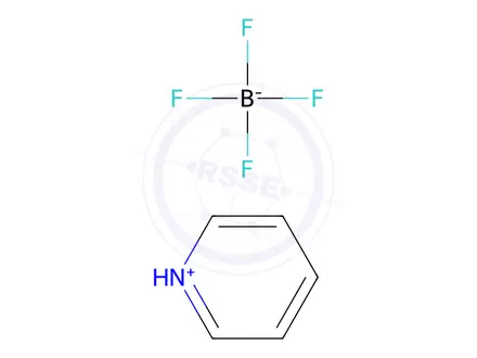 Chemical structure of Pyridinium tetrafluoroborate