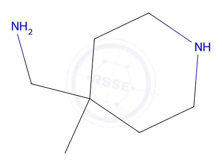 Chemical structure of (4-Methylpiperidin-4-yl)methanamine