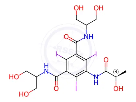Chemical structure of (R)-Iopamidol