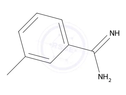 Chemical structure of 3-Methyl-benzamidine