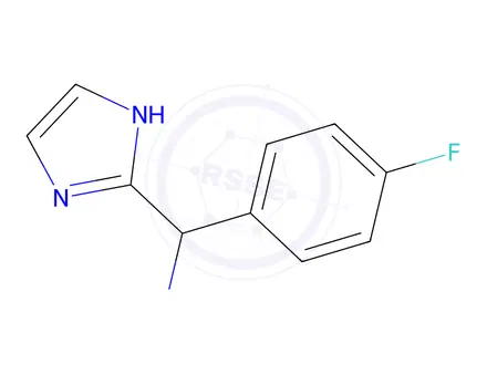 Chemical structure of [(4-fluorophenyl)(1H-imidazol-2-yl)methyl](methyl)amine