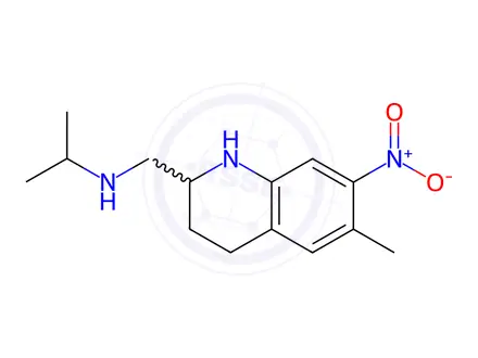 Chemical structure of Oxamniquine Impurity 1