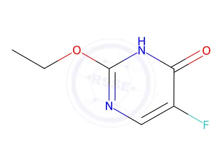 Chemical structure of Ethoxy-5-fluoro-4(3H)-pyrimidinone