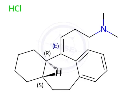 Chemical structure of Amitriptyline EP Impurity E Hydrochloride