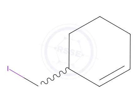 Chemical structure of 3-Iodomethyl-1-cyclohexene