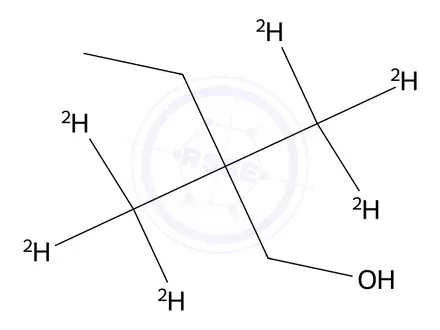Chemical structure of 2,2-Dimethyl-1-butanol-d