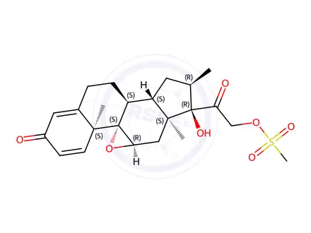 Chemical structure of Mometasone Furoate Impurity 110