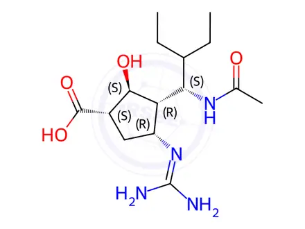Chemical structure of Peramivir Impurity 242