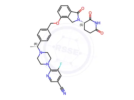 Chemical structure of Mezigdomide Impurity 106