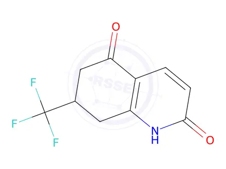 Chemical structure of 7-(Trifluoromethyl)-7,8-dihydroquinoline-2,5(1H,6H)-dione