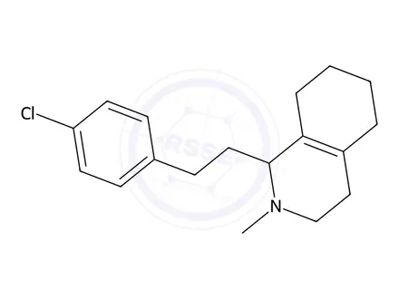 Chemical structure of 1-(4-Chlorophenethyl)-2-methyl-1,2,3,4,5,6,7,8-octahydroisoquinoline