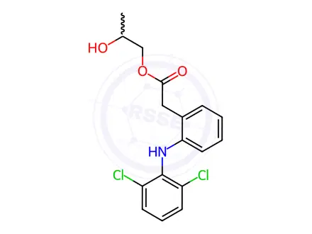 Chemical structure of Diclofenac Impurity 8