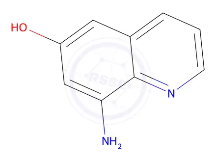 Chemical structure of 8-Aminoquinolin-6-ol