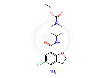 Chemical structure of N-Desmethoxypropyl N-Carbethoxy Plucalopride