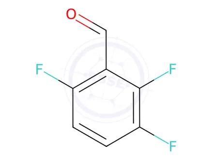Chemical structure of 2,3,6-Trifluorobenzaldehyde