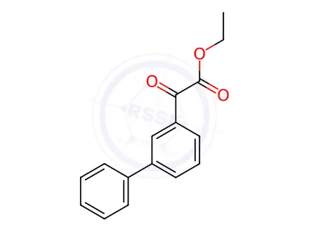 Chemical structure of ethyl 2-([1,1'-biphenyl]-3-yl)-2-oxoacetate