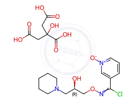 Chemical structure of Arimoclomol Citrate
