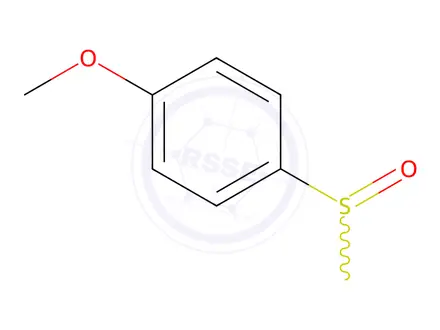 Chemical structure of 1-(Methylsulfinyl)-4-methoxybenzene