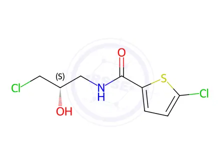 Chemical structure of Rivaroxaban Impurity 55