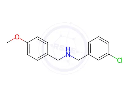 Chemical structure of N-(3-Chlorobenzyl)-1-(4-methoxyphenyl)methanamine