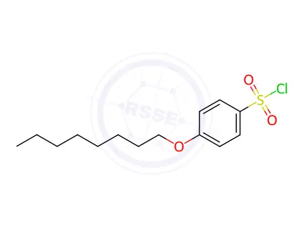 Chemical structure of 4-(Octyloxy)benzene-1-sulfonyl chloride