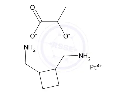 Chemical structure of Lobaplatin
