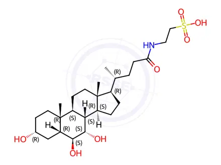 Chemical structure of Tauro-α-Muricholic Acid