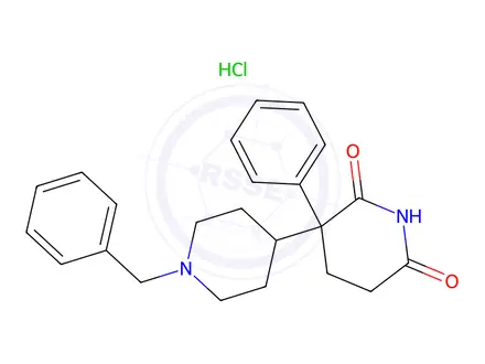 Chemical structure of Benzetimide Hydrochloride