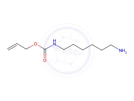Chemical structure of Prop-2-en-1-yl N-(6-aminohexyl)carbamate