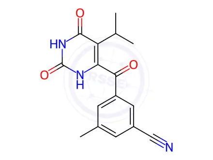 Chemical structure of Ainuovirine Impurity 2