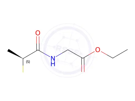 Chemical structure of Ethyl (S)-(2-mercaptopropanoyl)glycinate