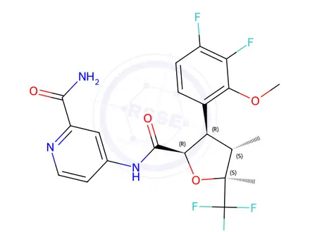 Chemical structure of Suzetrigine Impurity 64