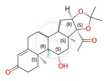 Chemical structure of Halcinonide Impurity 31