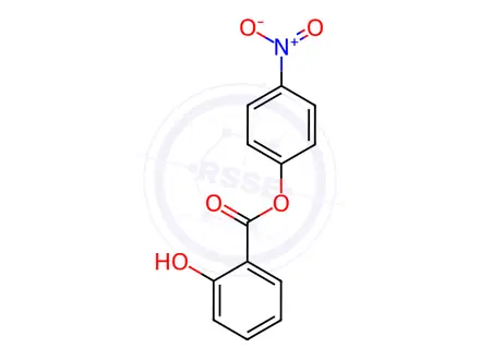 Chemical structure of 4-Nitrophenyl Salicylate