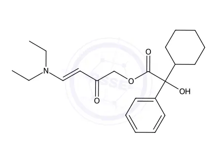 Chemical structure of Oxybutynin Impurity 25 (Mixture of E/Z-isomers)