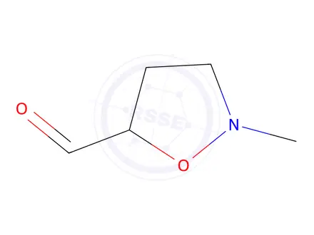 Chemical structure of 2-Methylisoxazolidine-5-carbaldehyde