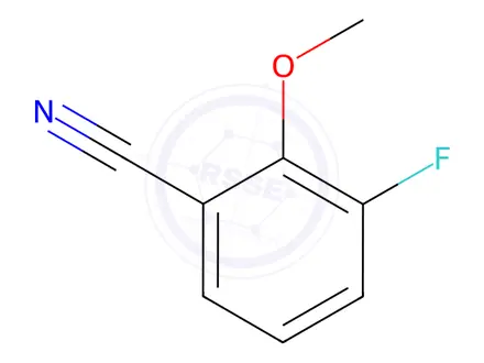 Chemical structure of 3-Fluoro-2-methoxybenzonitrile