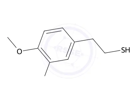 Chemical structure of 2-(3-Fluoro-4-methoxyphenyl)ethane-1-thiol