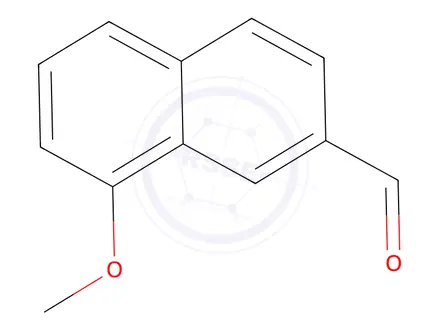 Chemical structure of 8-Methoxynaphthalene-2-carboxaldehyde