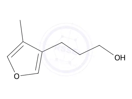 Chemical structure of 3-(4-methylfuran-3-yl)propan-1-ol
