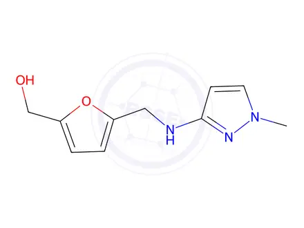 Chemical structure of (5-(((1-Methyl-1h-pyrazol-3-yl)amino)methyl)furan-2-yl)methanol