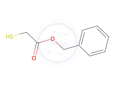 Chemical structure of Mercaptoacetic Acid Benzyl Ester