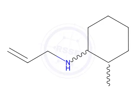 Chemical structure of N-allyl-2-methylcyclohexan-1-amine