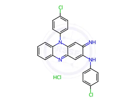 Chemical structure of Clofazimine EP Impurity A