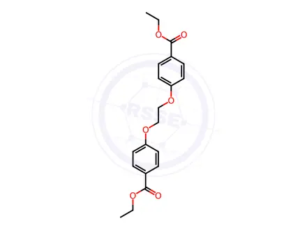 Chemical structure of Ethylene Glycol bis[4-(Ethoxycarbonyl)phenyl] Ether