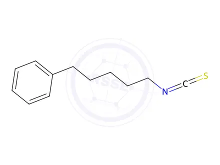 Chemical structure of 5-isothiocyanatopentylbenzene