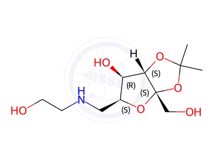 Chemical structure of Topiramate Impurity 73