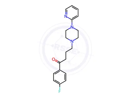 Chemical structure of Azaperone