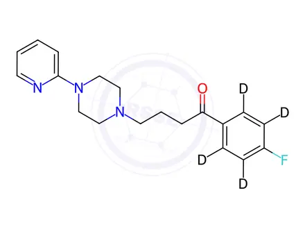 Chemical structure of Azaperone-D4