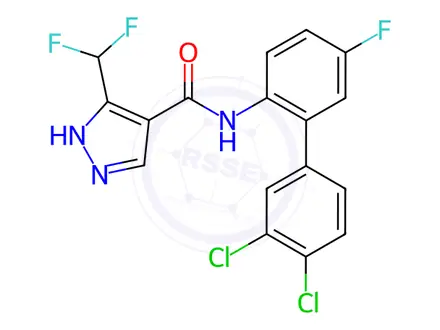 Chemical structure of Bixafen Impurity 1